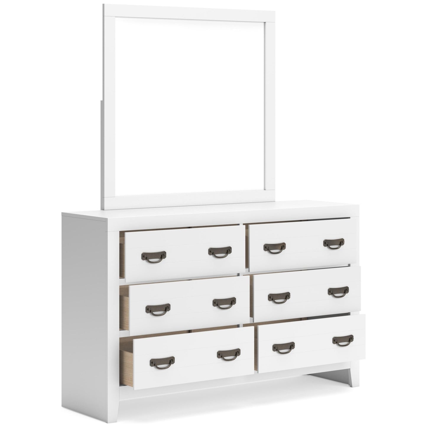 Signature Design by Ashley Binterglen B427B1 Dresser and Mirror - American Furniture of Slidell