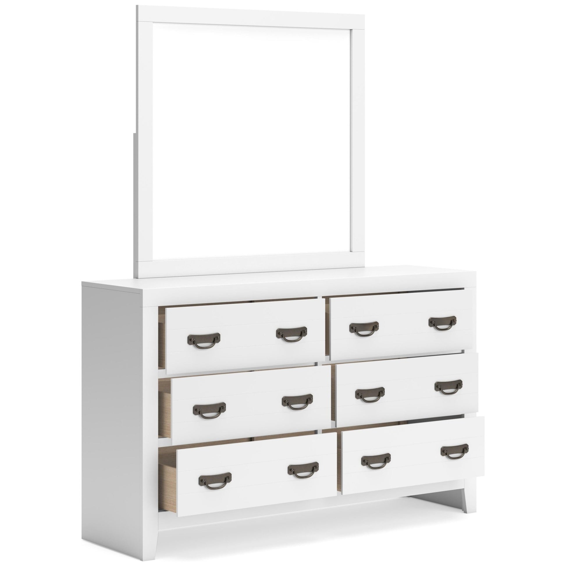 Signature Design by Ashley Binterglen B427B1 Dresser and Mirror - American Furniture of Slidell