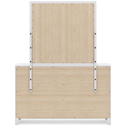 Signature Design by Ashley Binterglen B427B1 Dresser and Mirror - American Furniture of Slidell