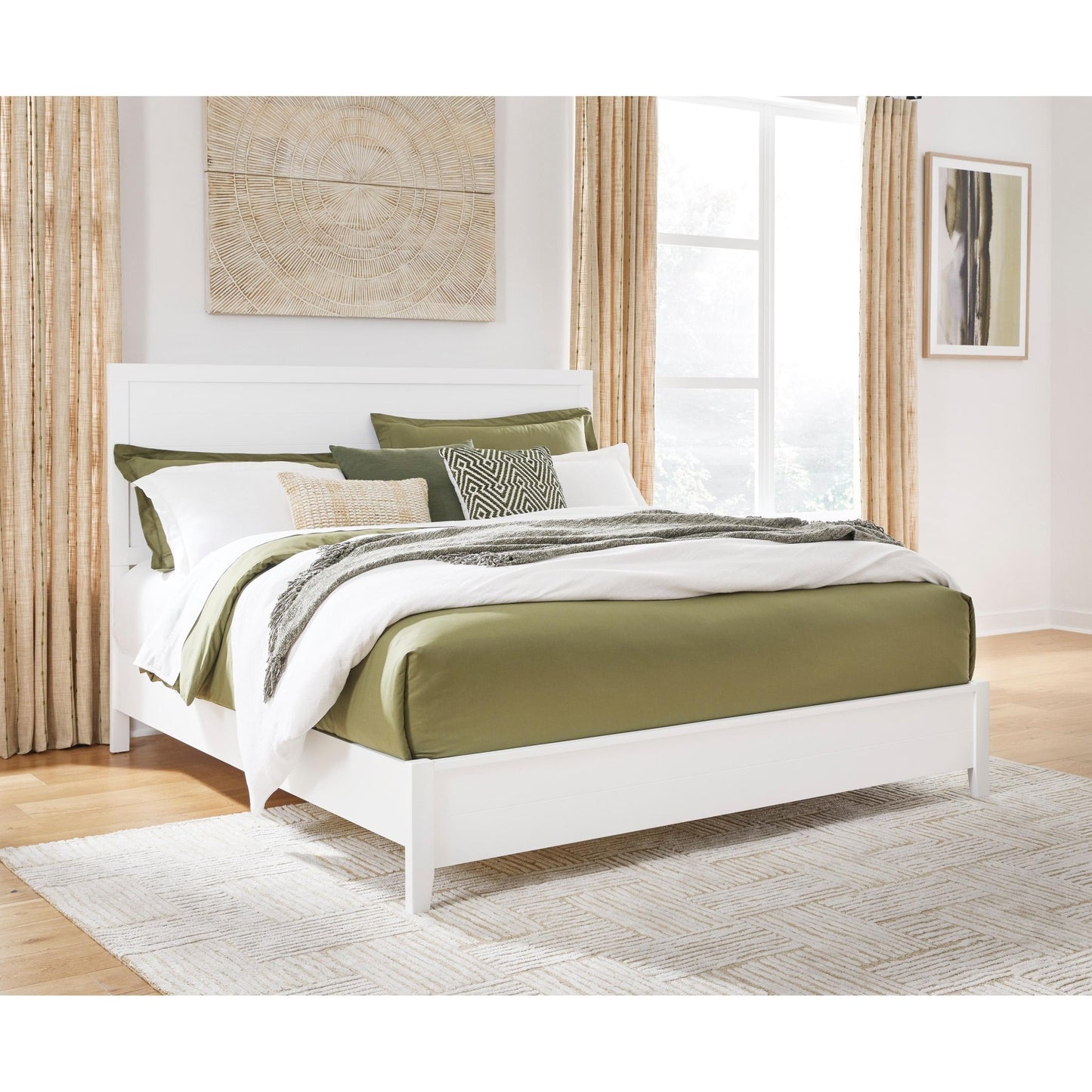 Signature Design by Ashley Binterglen B427B14 6 pc Queen Panel Bedroom Set - American Furniture of Slidell