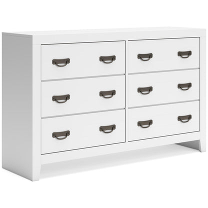 Signature Design by Ashley Binterglen B427B17 6 pc Full Panel Bedroom Set - American Furniture of Slidell