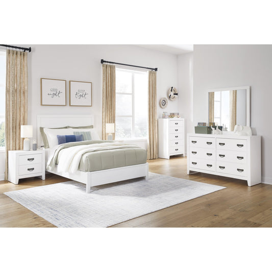 Signature Design by Ashley Binterglen B427B17 6 pc Full Panel Bedroom Set - American Furniture of Slidell