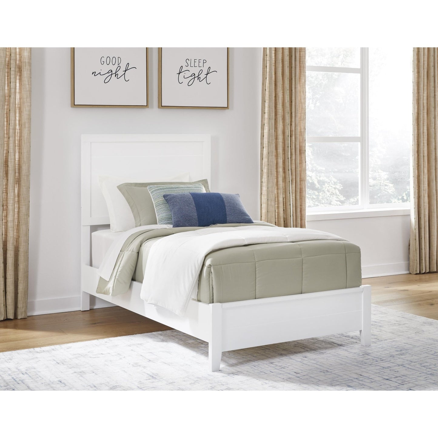 Signature Design by Ashley Binterglen B427B2 Twin Panel Bed - American Furniture of Slidell