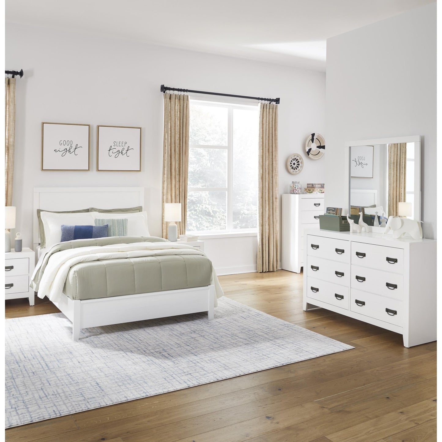 Signature Design by Ashley Binterglen B427B4 Full Panel Bed - American Furniture of Slidell