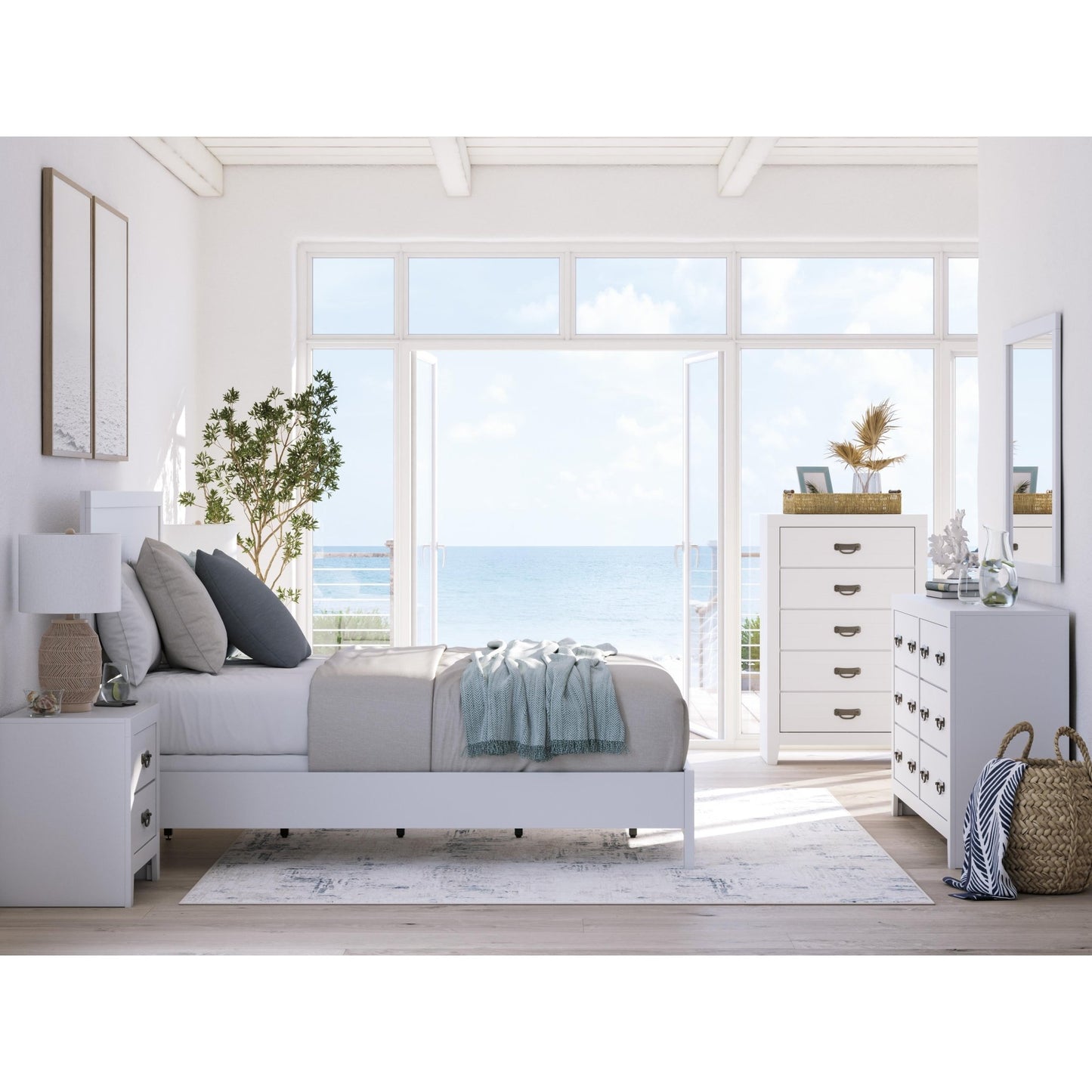 Signature Design by Ashley Binterglen B427B6 Queen Panel Bed - American Furniture of Slidell