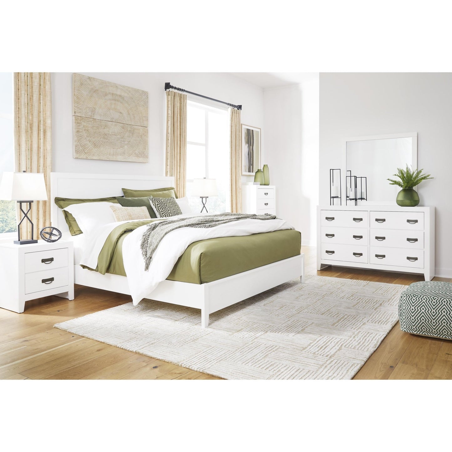 Signature Design by Ashley Binterglen B427B8 King Panel Bed - American Furniture of Slidell