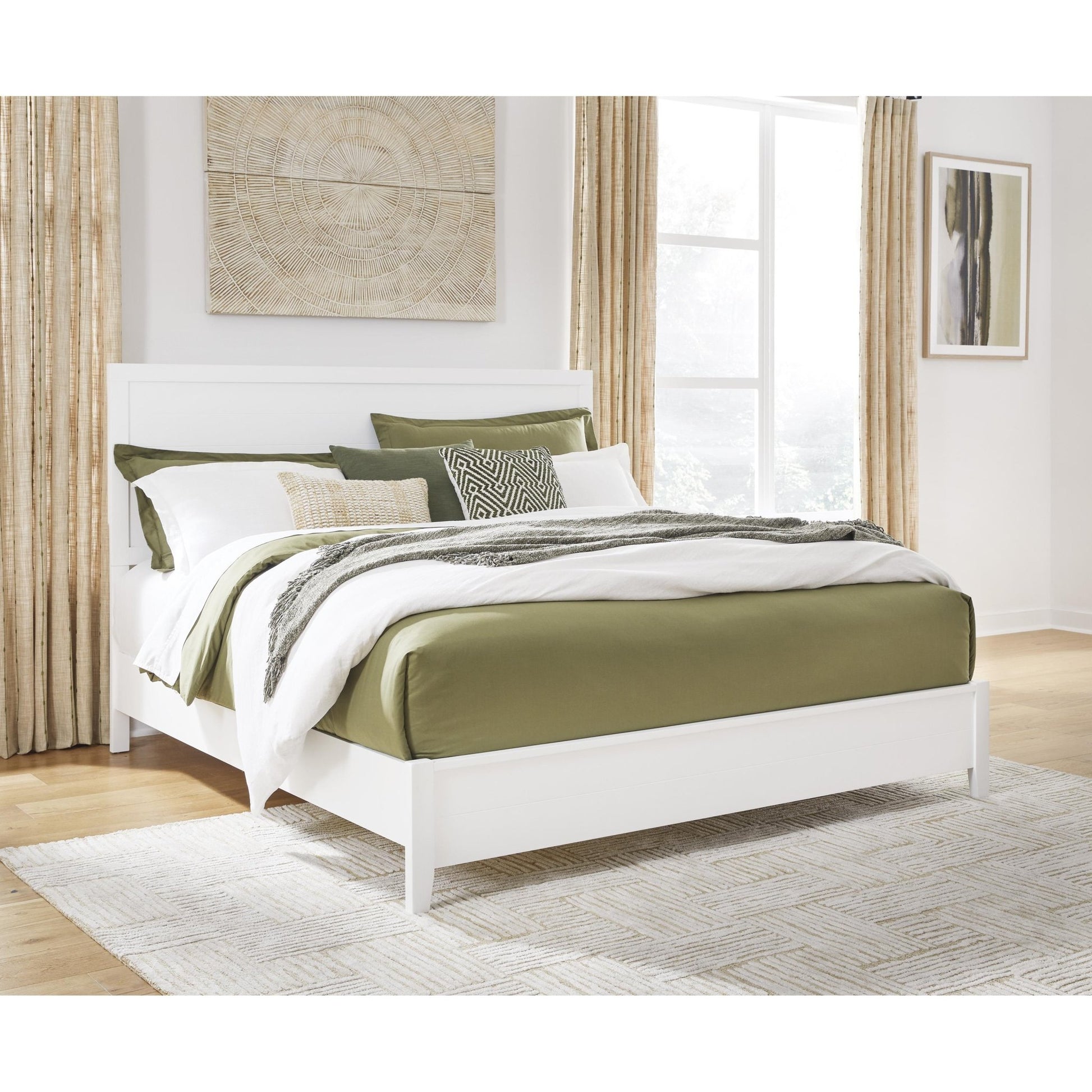 Signature Design by Ashley Binterglen B427B9 California King Panel Bed - American Furniture of Slidell
