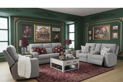 Signature Design by Ashley Biscoe 90503U2 3 pc Power Reclining Living Room Set - American Furniture of Slidell