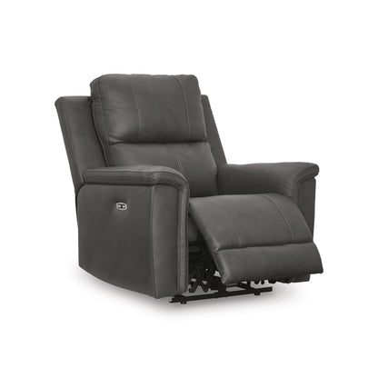 Signature Design by Ashley Bleckley PCU1200013 Power Recliner with Adjustable Headrest - American Furniture of Slidell