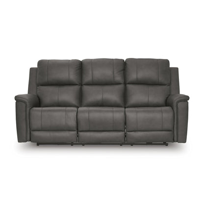 Signature Design by Ashley Bleckley PCU1200015 Power Reclining Sofa with Adjustable Headrest - American Furniture of Slidell