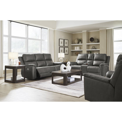 Signature Design by Ashley Bleckley PCU1200015 Power Reclining Sofa with Adjustable Headrest - American Furniture of Slidell