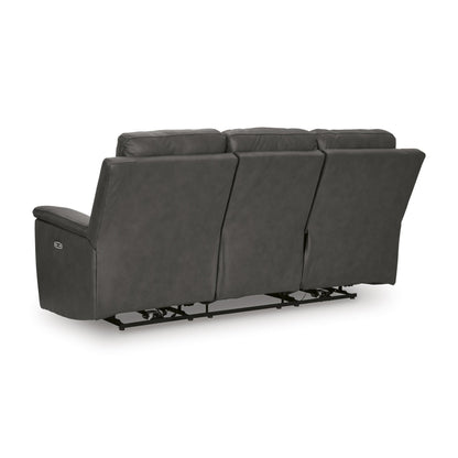 Signature Design by Ashley Bleckley PCU1200015 Power Reclining Sofa with Adjustable Headrest - American Furniture of Slidell