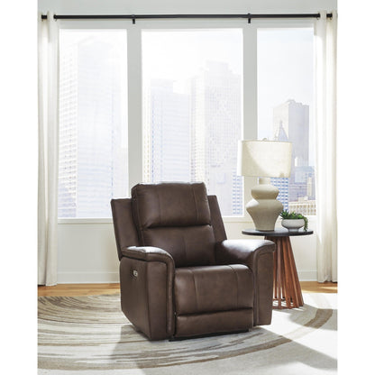 Signature Design by Ashley Bleckley PCU1200113 Power Recliner with Adjustable Headrest - American Furniture of Slidell