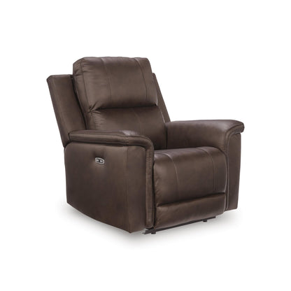 Signature Design by Ashley Bleckley PCU1200113 Power Recliner with Adjustable Headrest - American Furniture of Slidell