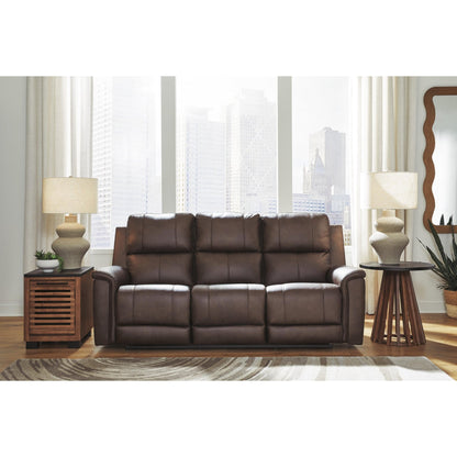 Signature Design by Ashley Bleckley PCU1200115 Power Reclining Sofa with Adjustable Headrest - American Furniture of Slidell