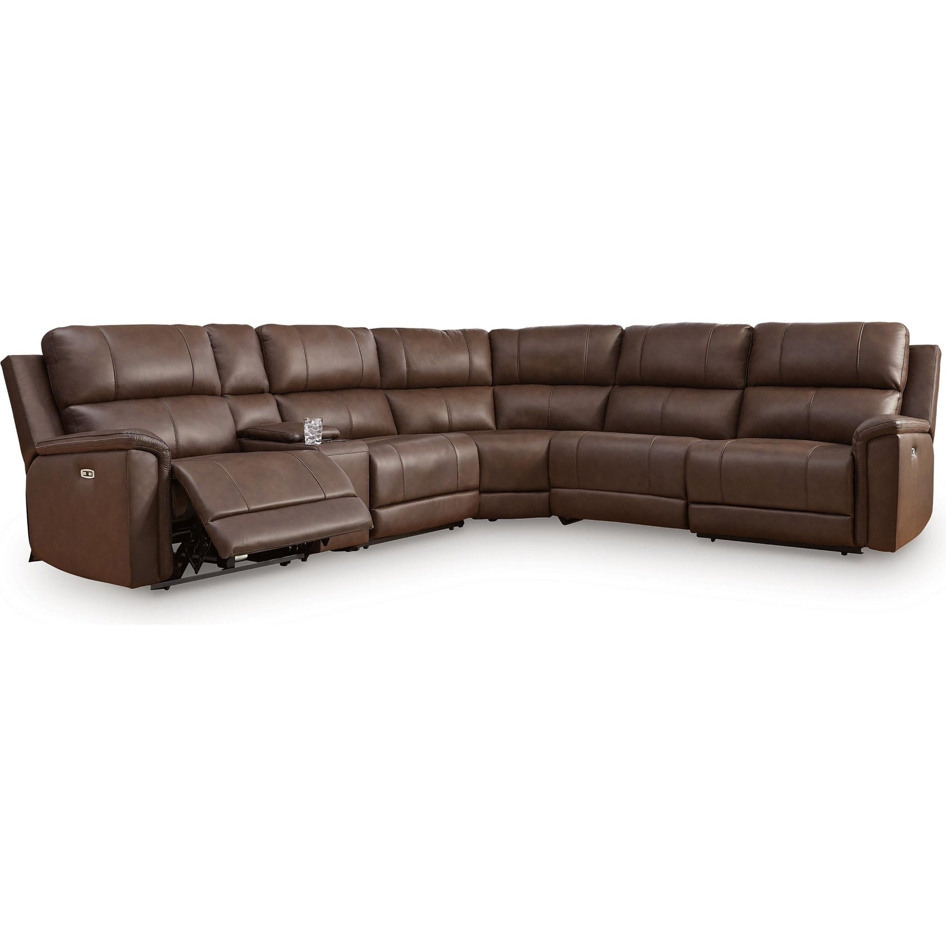 Signature Design by Ashley Bleckley PCU12001S5 6 pc Power Reclining Sectional - American Furniture of Slidell