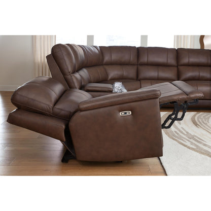 Signature Design by Ashley Bleckley PCU12001S5 6 pc Power Reclining Sectional - American Furniture of Slidell
