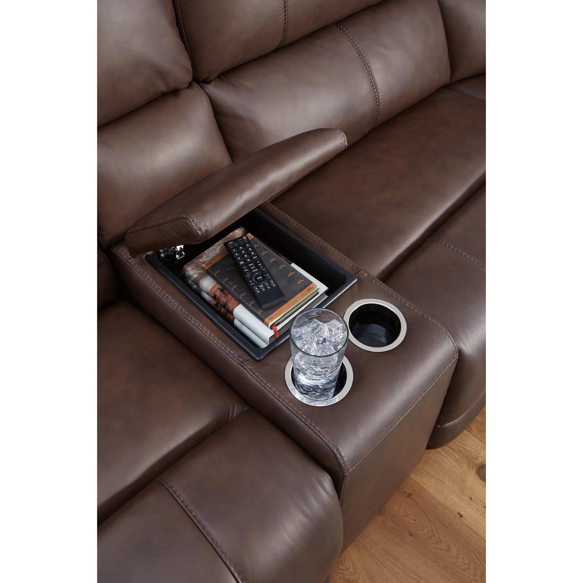 Signature Design by Ashley Bleckley PCU12001S5 6 pc Power Reclining Sectional - American Furniture of Slidell