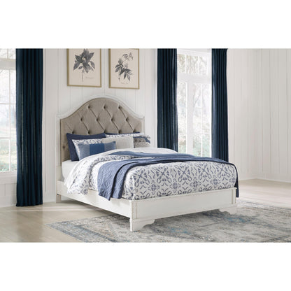 Signature Design by Ashley Blendon B747B2 Queen Upholstered Panel Bed - American Furniture of Slidell