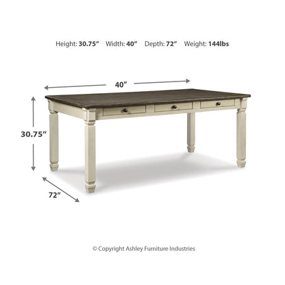 Signature Design by Ashley Bolanburg D647D26 6 pc Dining Set - American Furniture of Slidell