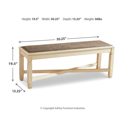 Signature Design by Ashley Bolanburg D647D26 6 pc Dining Set - American Furniture of Slidell