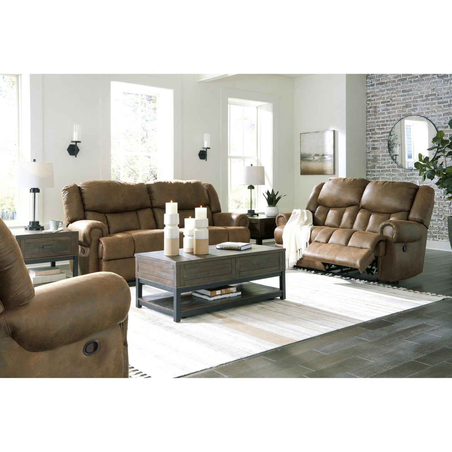 Signature Design by Ashley Boothbay 4470481 2 Seat Reclining Sofa - American Furniture of Slidell