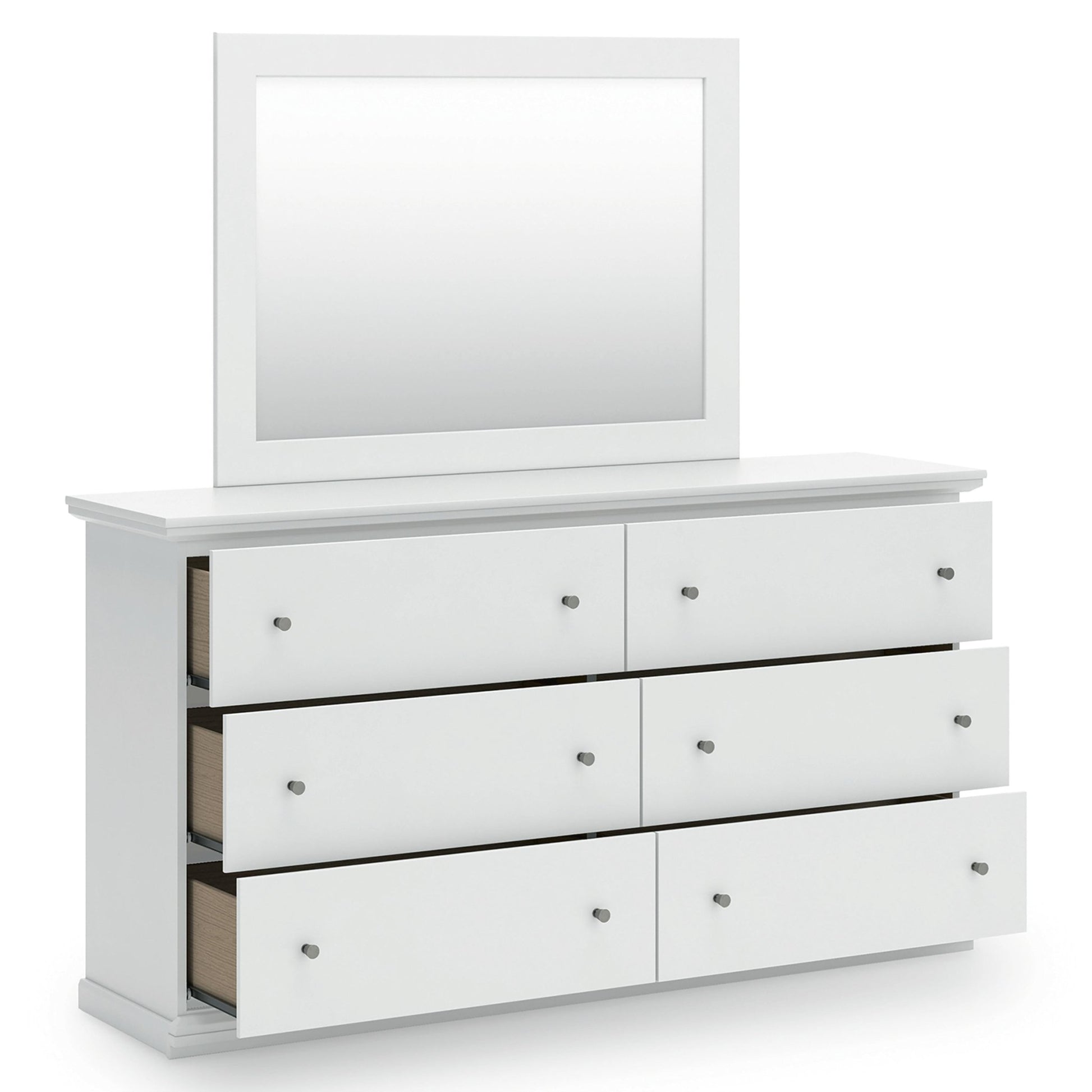 Signature Design by Ashley Bostwick Shoals B139B40 Dresser and Mirror - American Furniture of Slidell