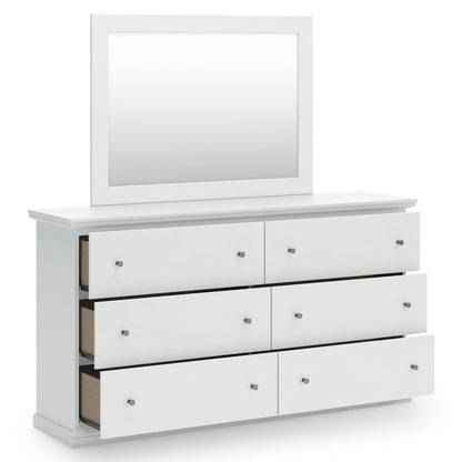 Signature Design by Ashley Bostwick Shoals B139B40 Dresser and Mirror - American Furniture of Slidell
