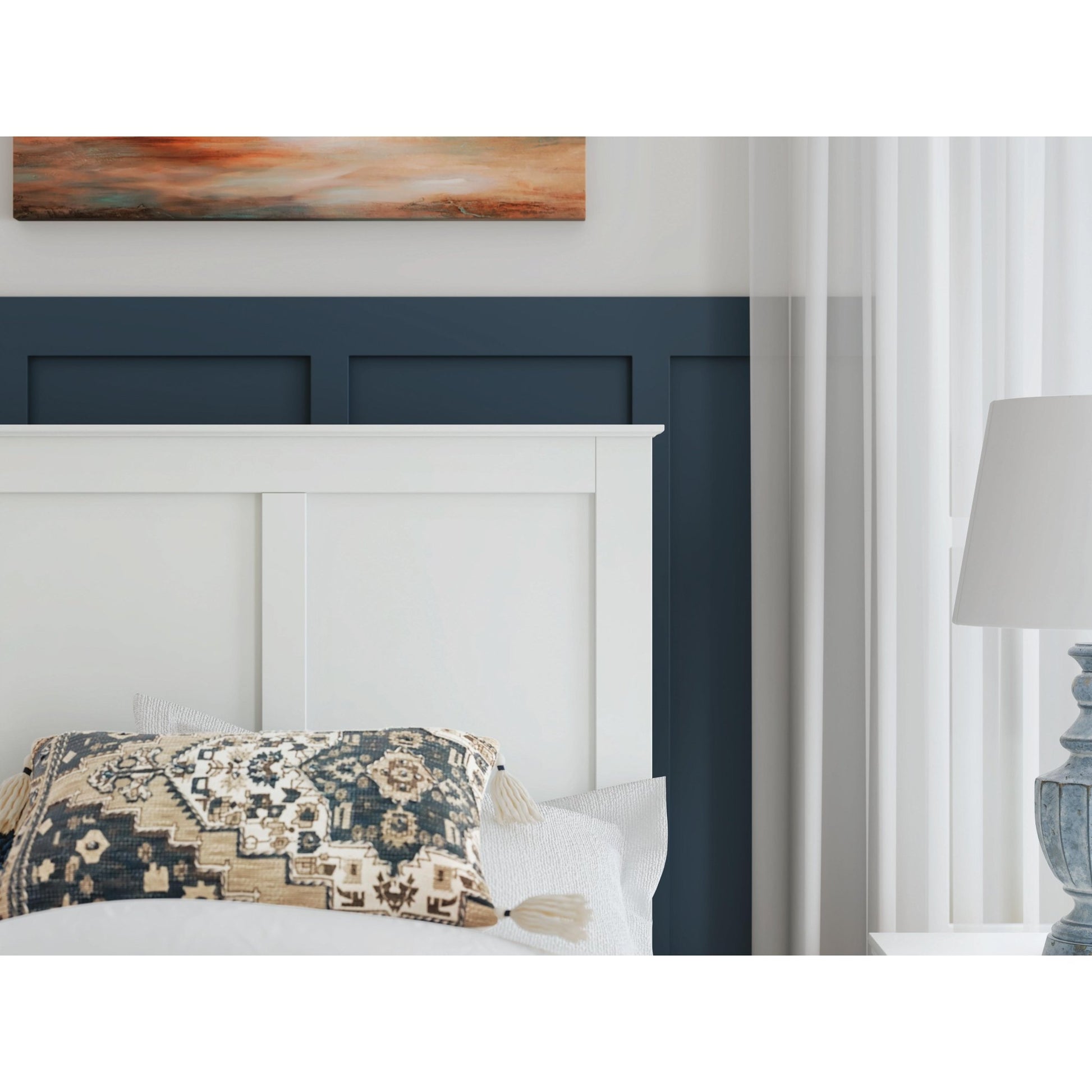 Signature Design by Ashley Bostwick Shoals B139B41 Twin Panel Bed - American Furniture of Slidell