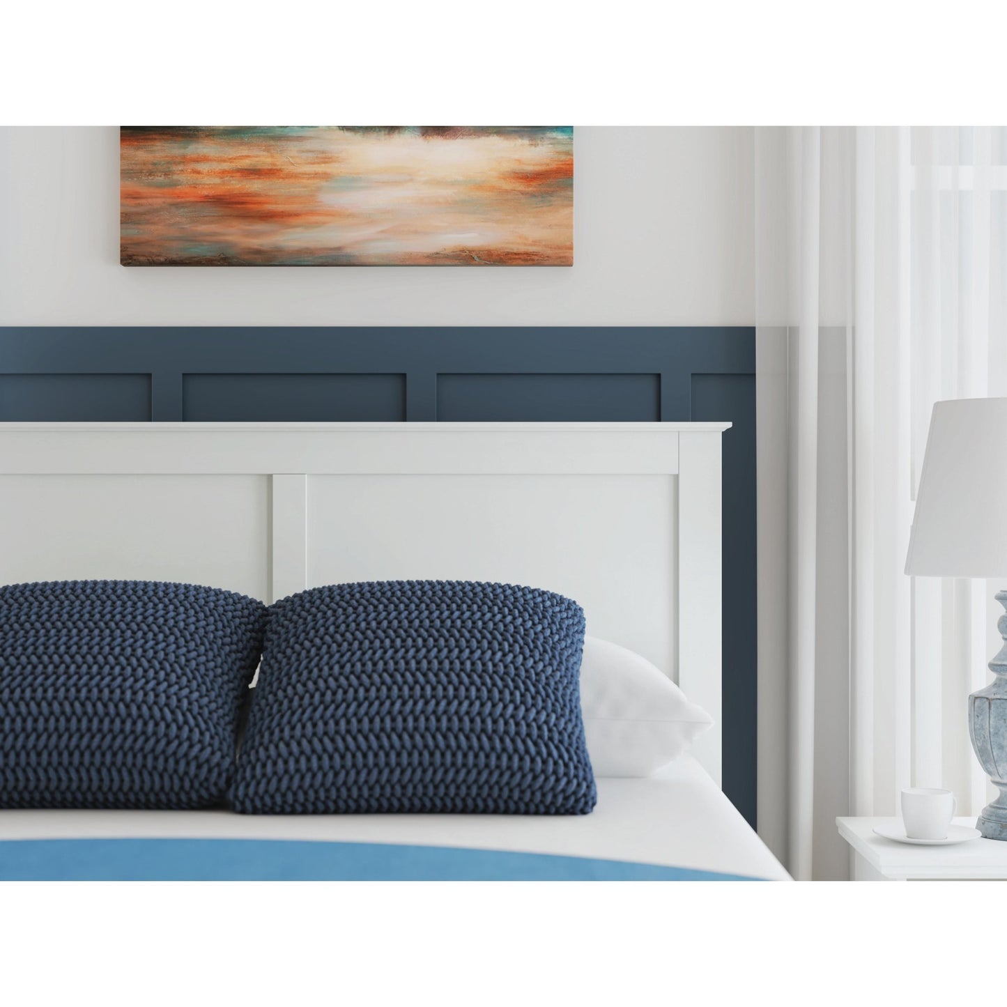Signature Design by Ashley Bostwick Shoals B139B43 Queen Panel Bed - American Furniture of Slidell