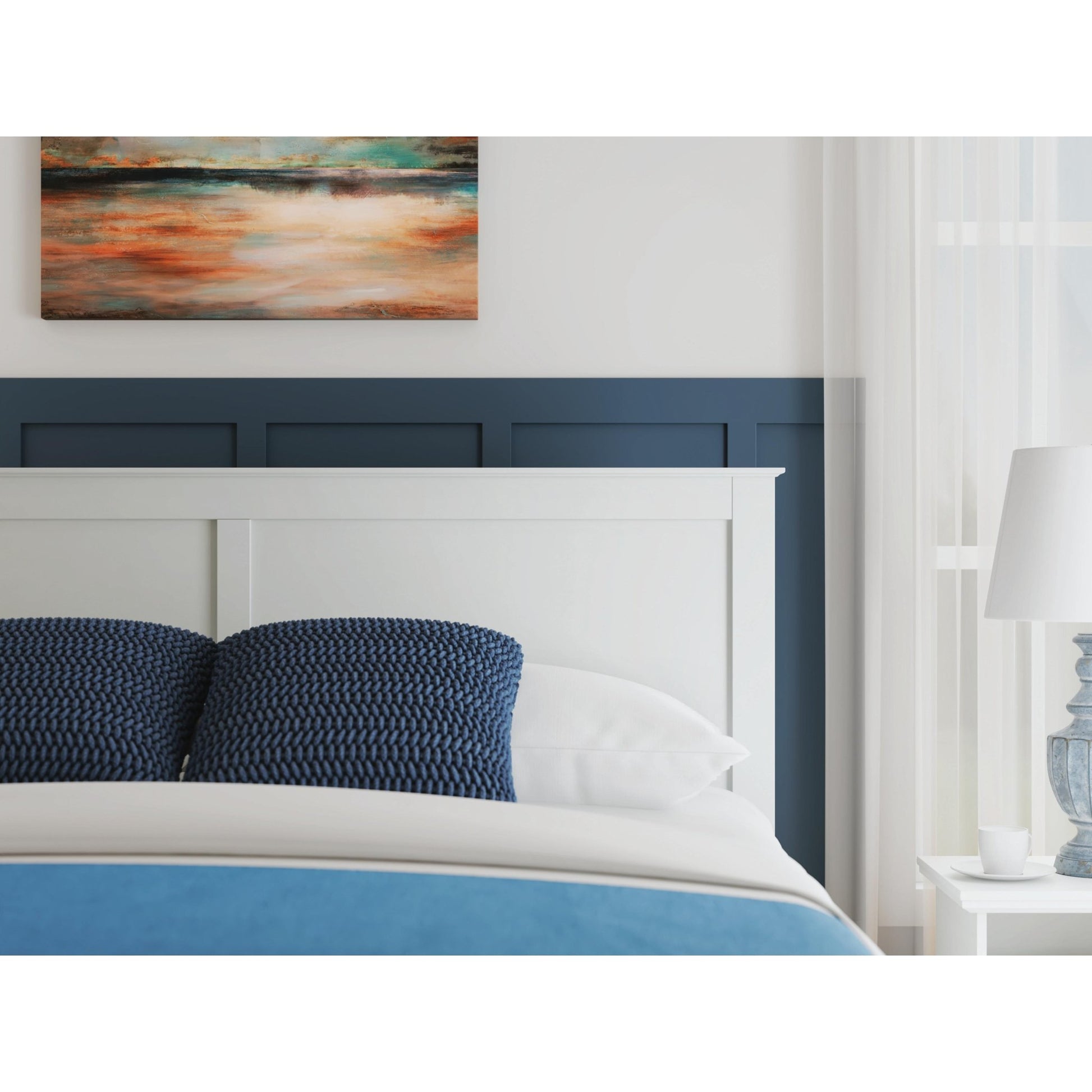 Signature Design by Ashley Bostwick Shoals B139B47 King Panel Bed - American Furniture of Slidell