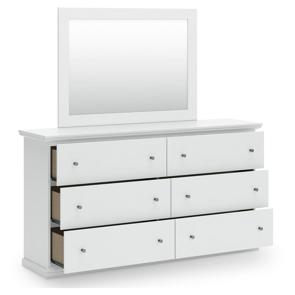 Signature Design by Ashley Bostwick Shoals B139B49 8 pc Queen Panel Bedroom Set - American Furniture of Slidell