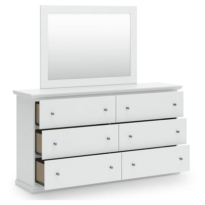Signature Design by Ashley Bostwick Shoals B139B49 8 pc Queen Panel Bedroom Set - American Furniture of Slidell