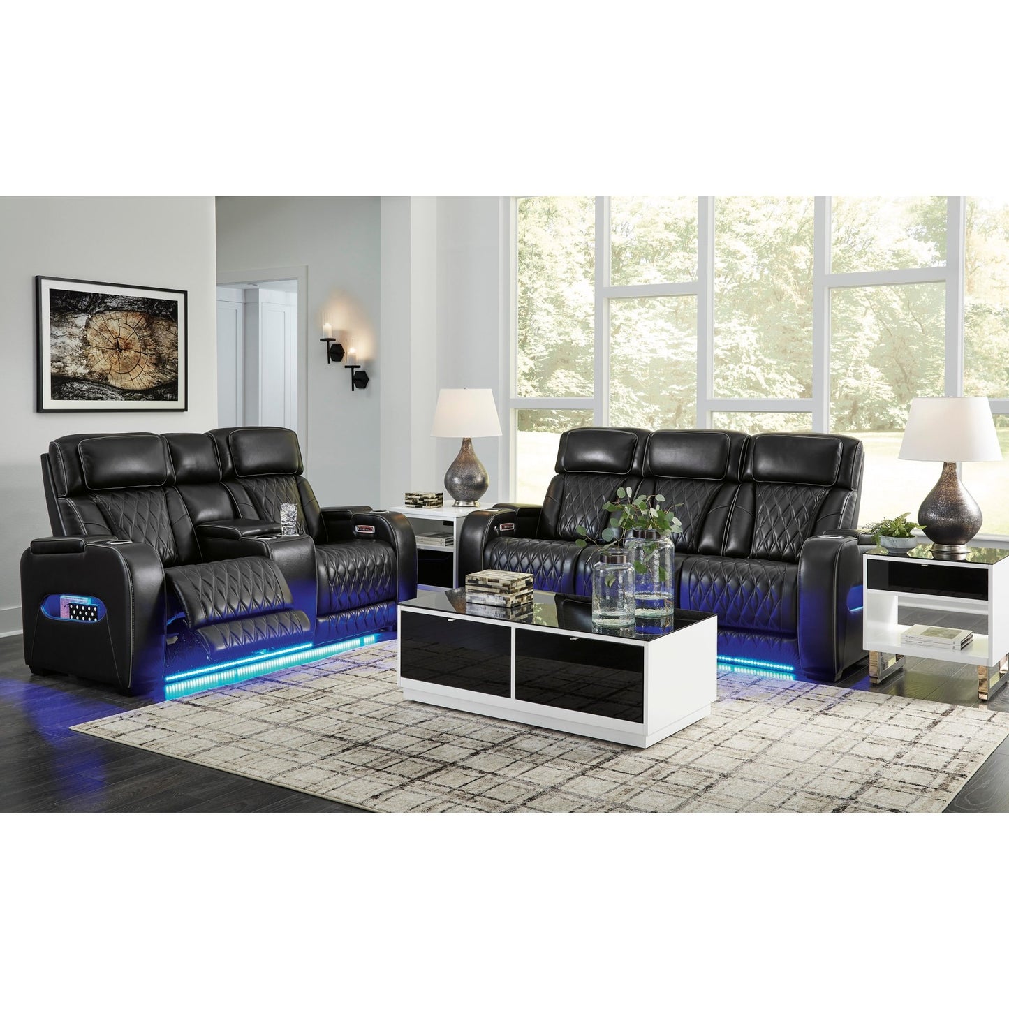 Signature Design by Ashley Boyington U27106U1 2 pc Power Reclining Living Room Set - American Furniture of Slidell