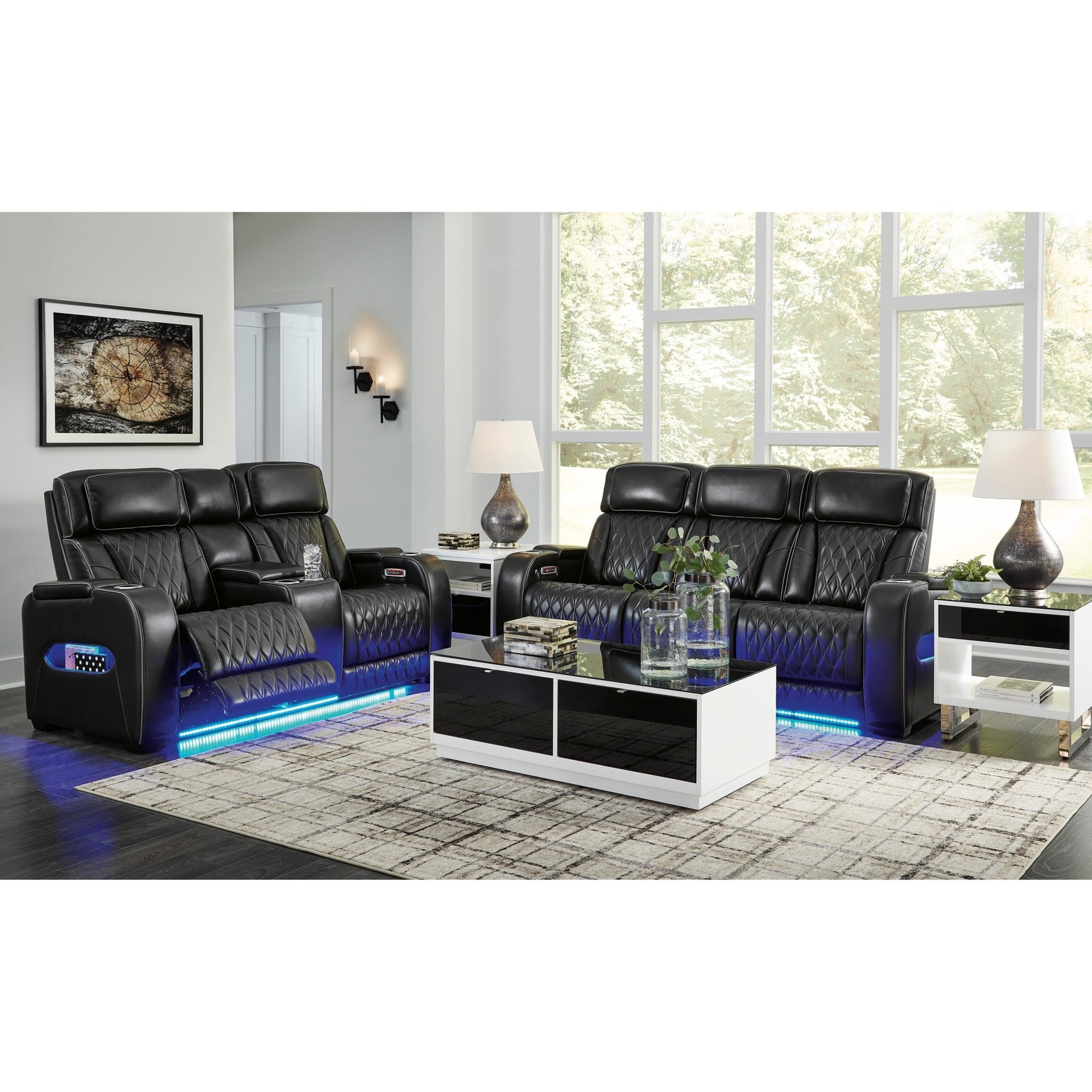 Signature Design by Ashley Boyington U27106U1 2 pc Power Reclining Living Room Set - American Furniture of Slidell