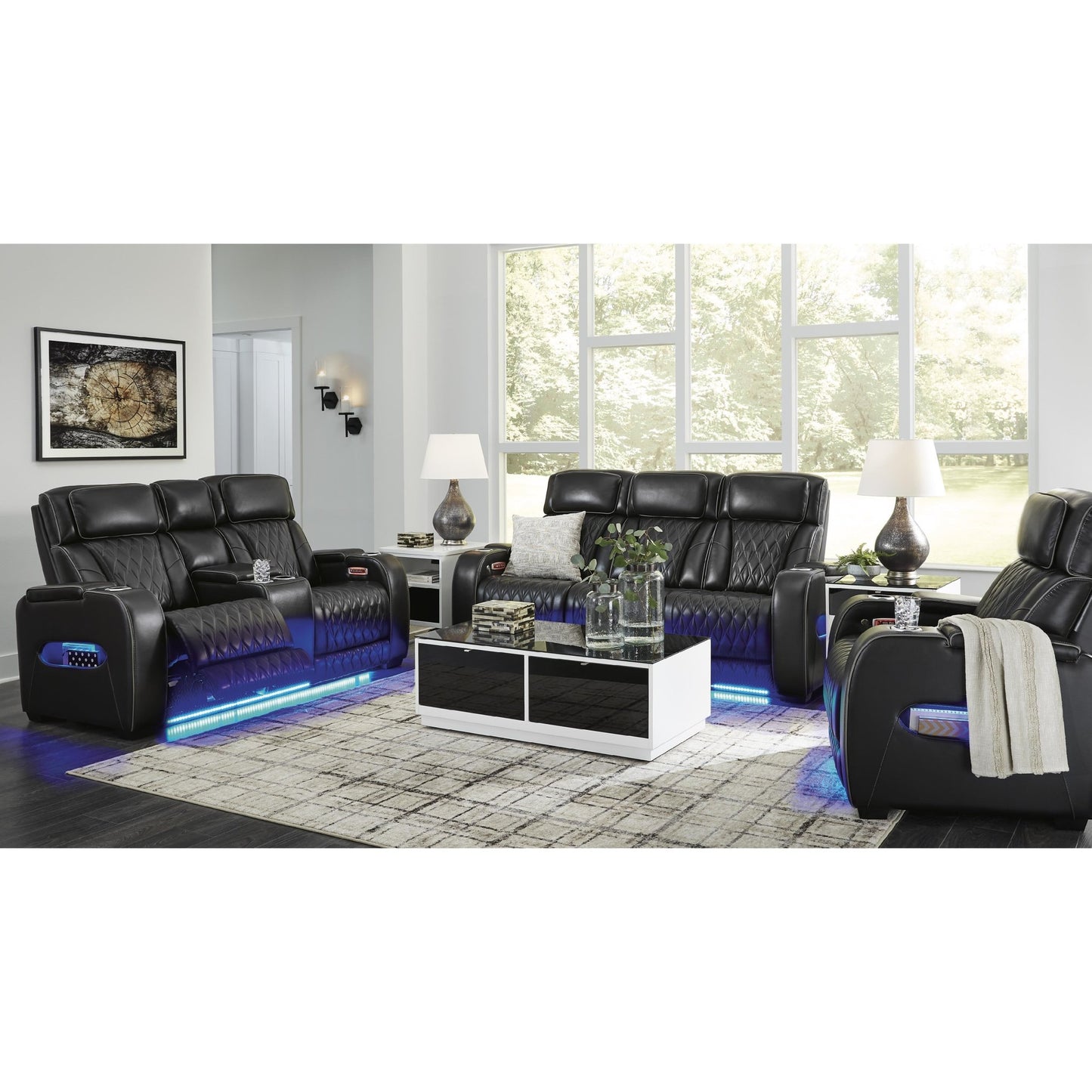 Signature Design by Ashley Boyington U27106U2 3 pc Power Reclining Living Room Set - American Furniture of Slidell