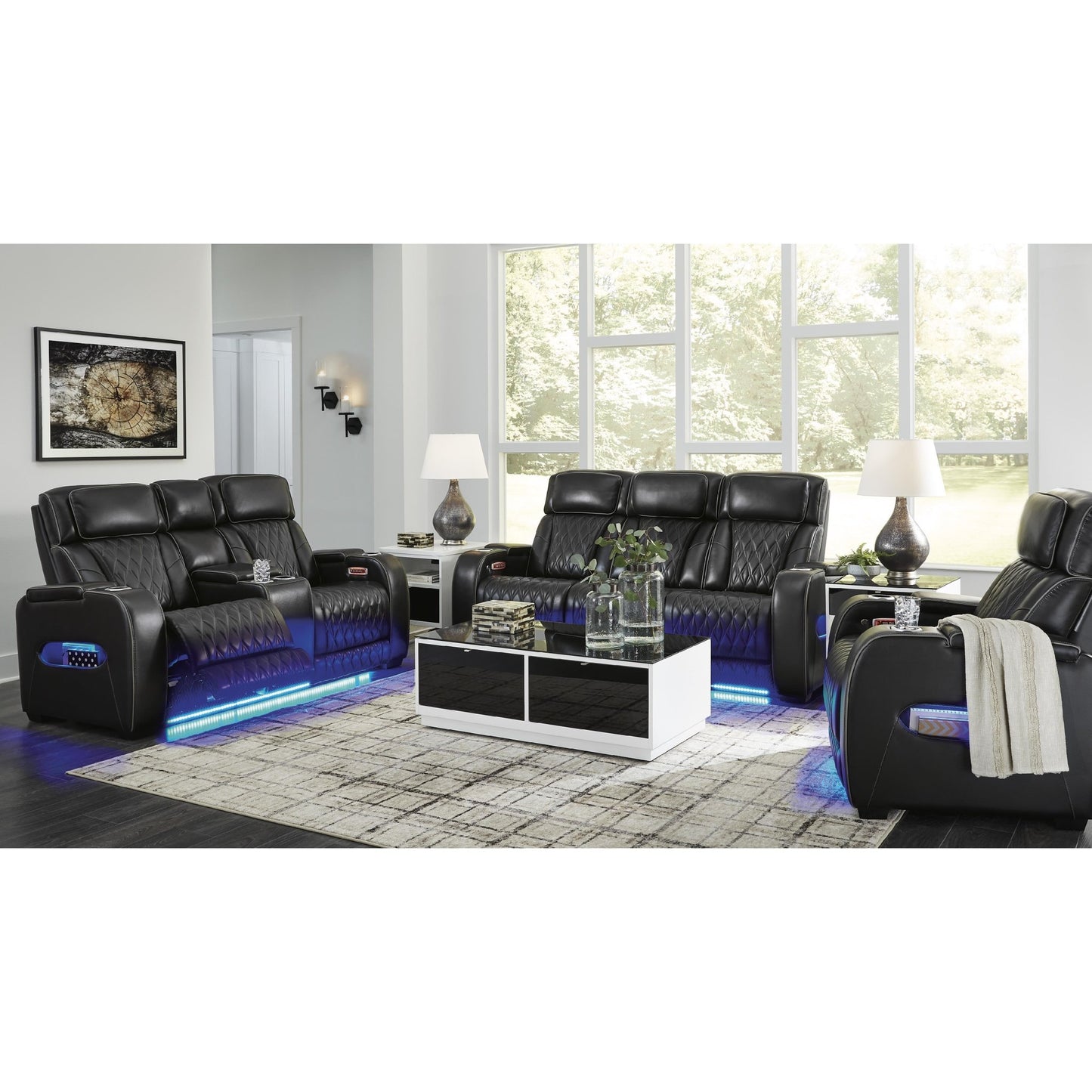 Signature Design by Ashley Boyington U27106U2 3 pc Power Reclining Living Room Set - American Furniture of Slidell