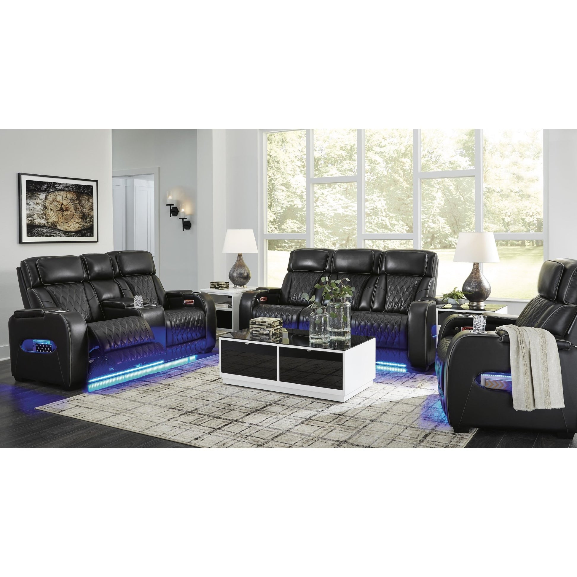 Signature Design by Ashley Boyington U27106U2 3 pc Power Reclining Living Room Set - American Furniture of Slidell