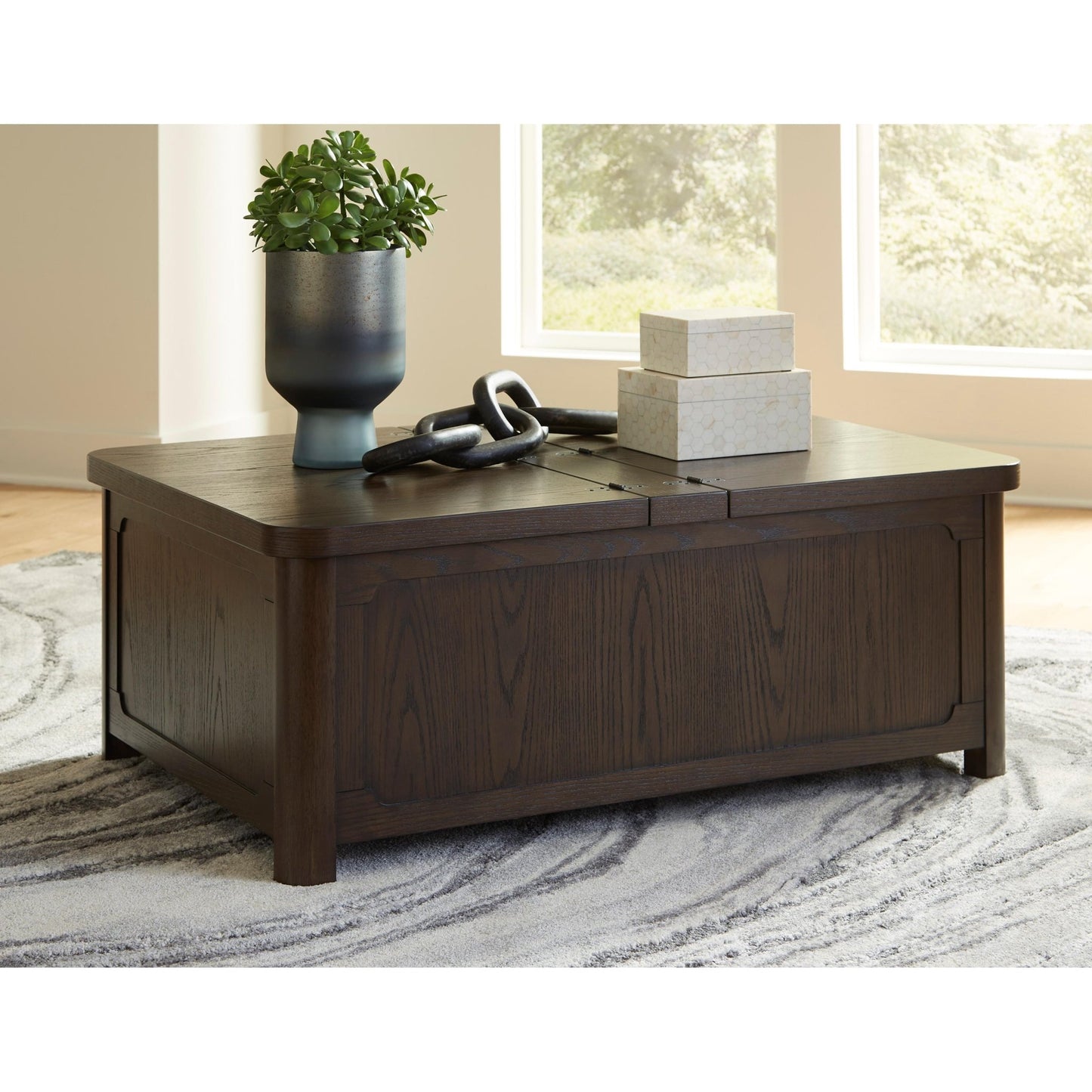 Signature Design by Ashley Breckington T678 - 20 Cocktail Table with Storage - American Furniture of Slidell