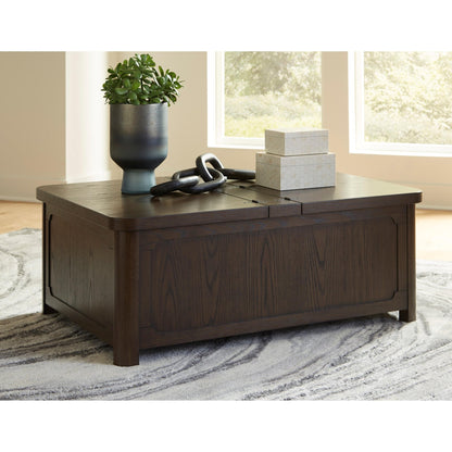 Signature Design by Ashley Breckington T678 - 20 Cocktail Table with Storage - American Furniture of Slidell
