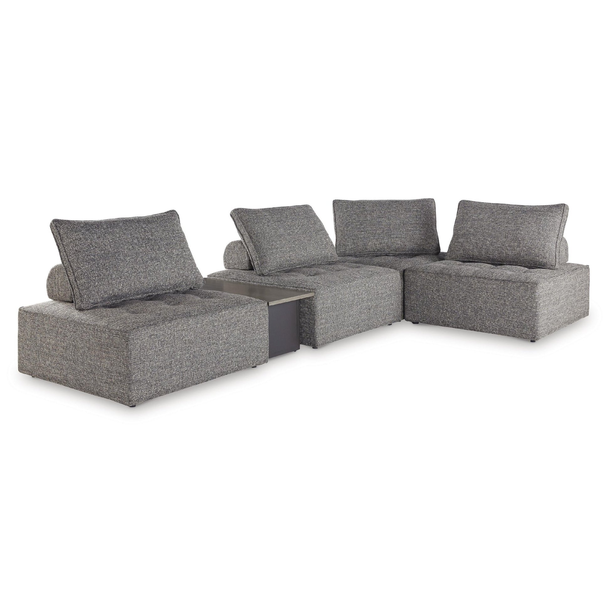 Signature Design by Ashley Bree Zee P160P5 5 pc Outdoor Sectional - American Furniture of Slidell