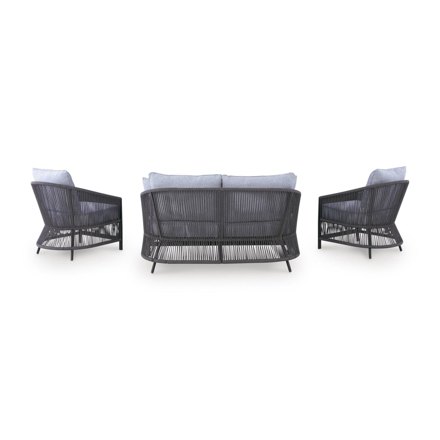 Signature Design by Ashley Bridges Beach PCP391 - 080 Love/Chairs/Table Set - American Furniture of Slidell