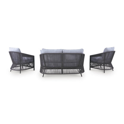 Signature Design by Ashley Bridges Beach PCP391 - 080 Love/Chairs/Table Set - American Furniture of Slidell