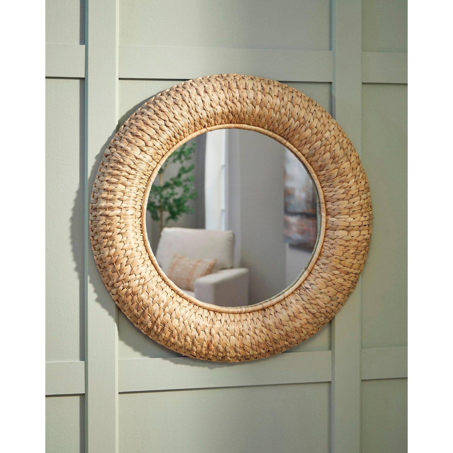 Signature Design by Ashley Briggsburg A8010437 Accent Mirror - American Furniture of Slidell