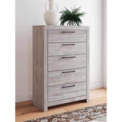 Signature Design by Ashley Broachmyn 5 - Drawer Chest PCB1120 - 46 - American Furniture of Slidell