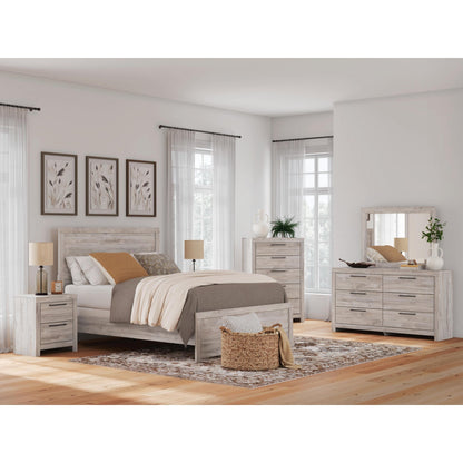 Signature Design by Ashley Broachmyn 6 - Drawer Dresser with Mirror PCB1120 - 31/PCB1120 - 36 - American Furniture of Slidell