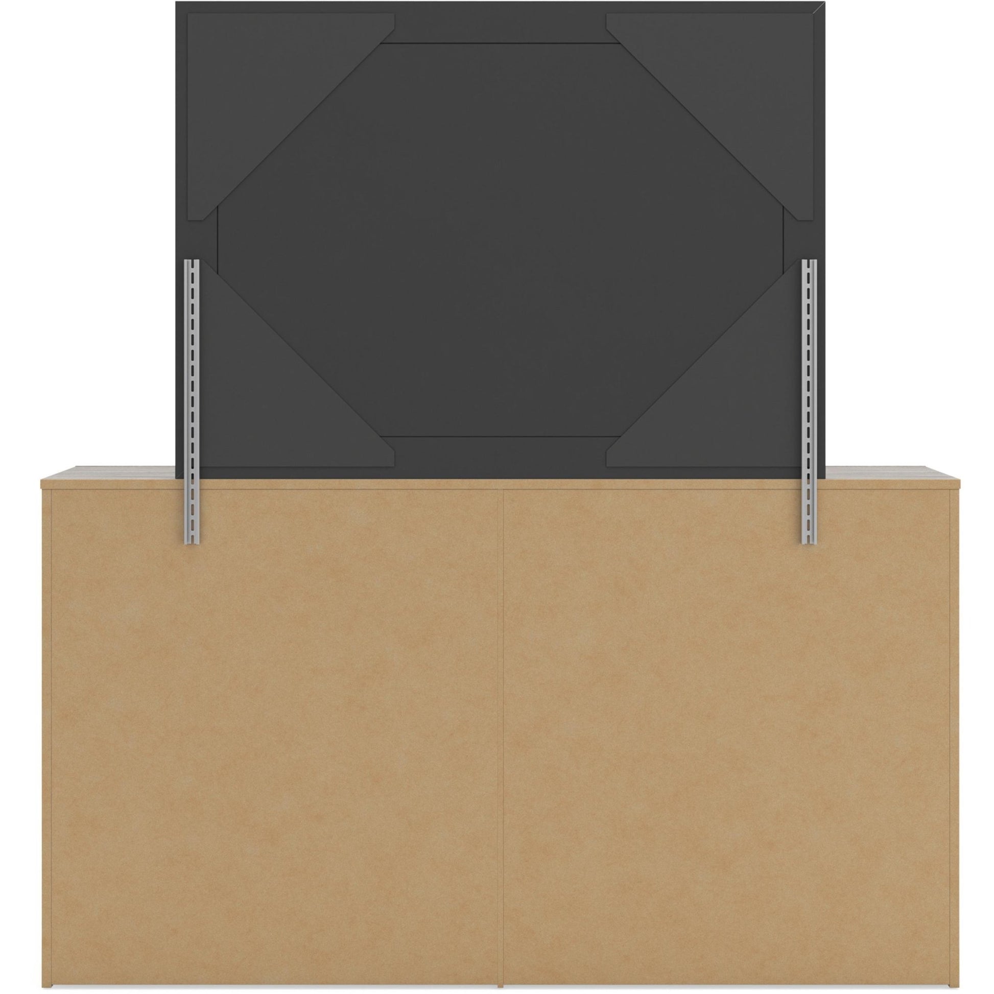 Signature Design by Ashley Broachmyn 6 - Drawer Dresser with Mirror PCB1120 - 31/PCB1120 - 36 - American Furniture of Slidell