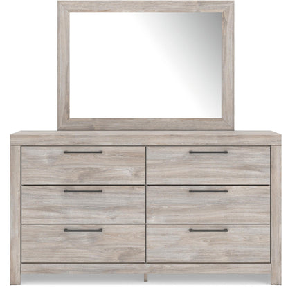 Signature Design by Ashley Broachmyn 6 - Drawer Dresser with Mirror PCB1120 - 31/PCB1120 - 36 - American Furniture of Slidell