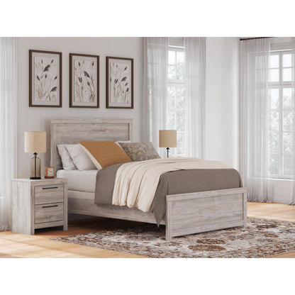 Signature Design by Ashley Broachmyn Full Panel Bed PCB1120 - 55/PCB1120 - 86 - American Furniture of Slidell