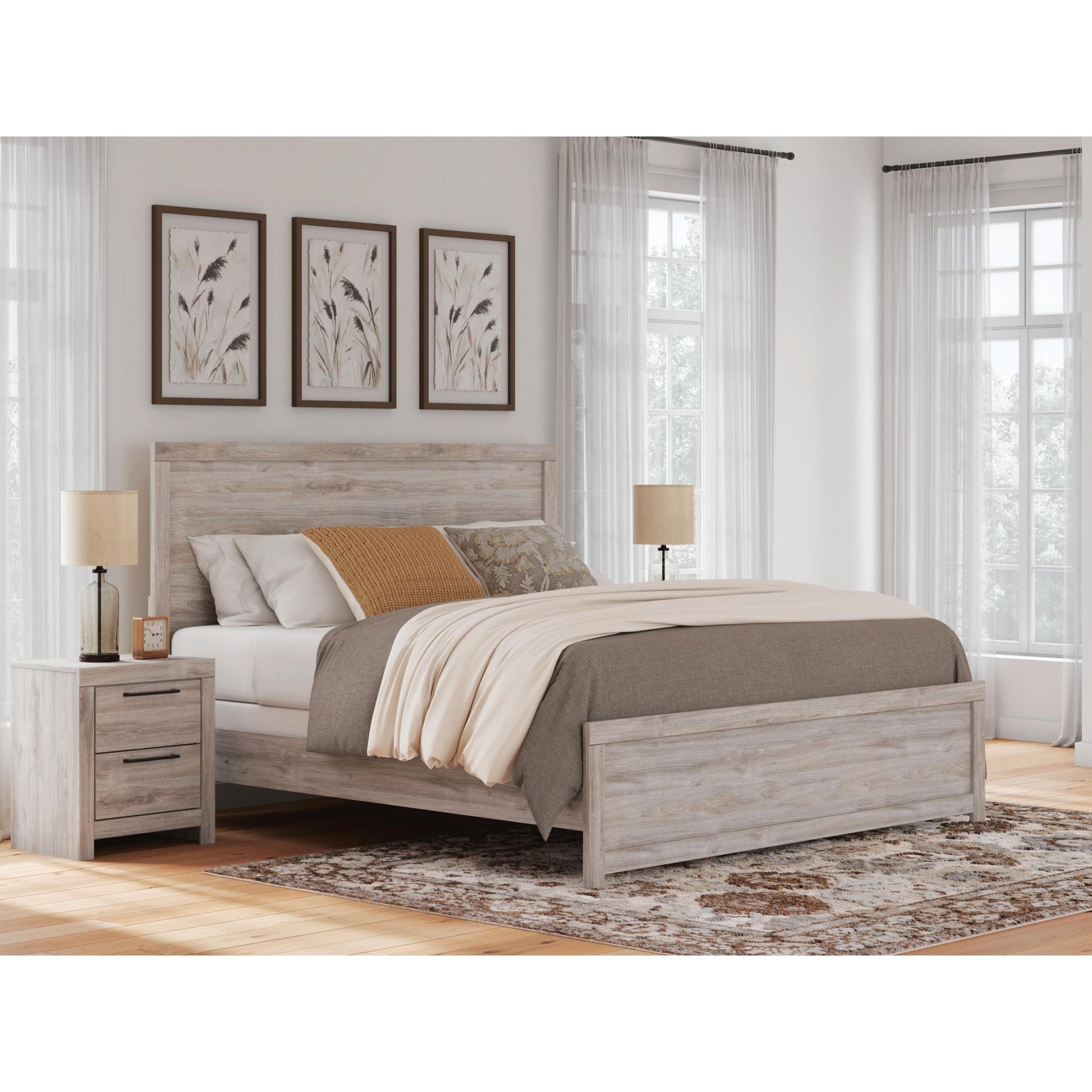 Signature Design by Ashley Broachmyn King Panel Bed PCB1120 - 72/PCB1120 - 97 - American Furniture of Slidell